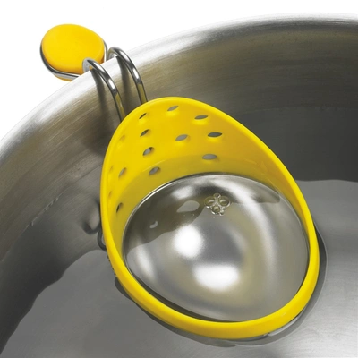 Cuisipro Stainless Steel Egg Poacher Set Of 2 Poachers In Yellow