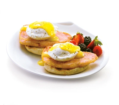 Cuisipro Stainless Steel Egg Poacher Set Of 2 Poachers In Yellow