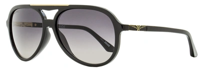 Longines Men's Pilot Sunglasses Lg0003-h 01b Black 59mm In Multi