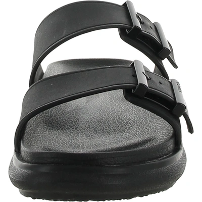 Shop Vince Jady Womens Buckles Slip On Slide Sandals In Multi
