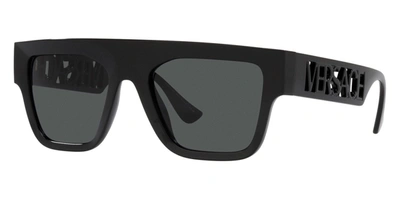Shop Versace Men's 53mm Sunglasses In Grey