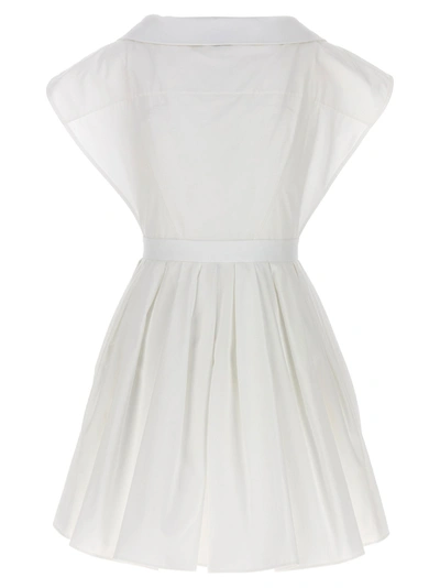 Shop Alexander Mcqueen Day Dress Dresses White