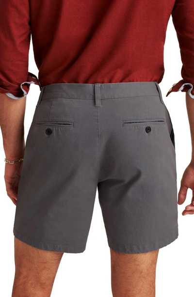 Bonobos Stretch Washed Chino Shorts In Graphite