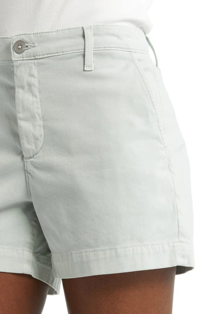 Shop Ag Caden Tailored Trouser Shorts In Sulfur Fresh Se