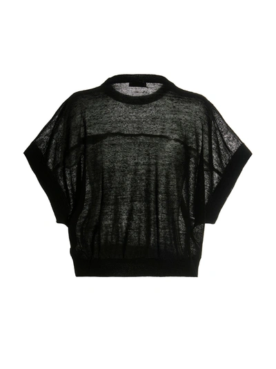 Shop Brunello Cucinelli 'monile' Sweater In Black