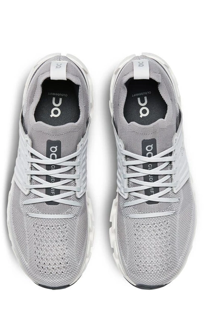 On Cloudswift 3 Running Shoe In Alloy/ Glacier