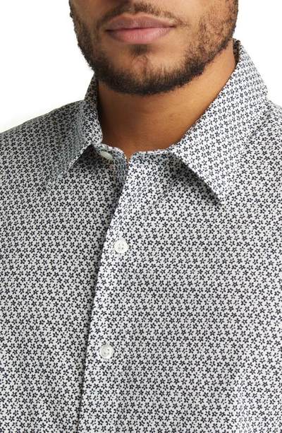 Bonobos Old Riviera Print Stretch Cotton Short Sleeve Button-up Shirt In Hampton Floral C14