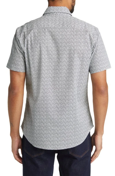 Bonobos Old Riviera Print Stretch Cotton Short Sleeve Button-up Shirt In Hampton Floral C14