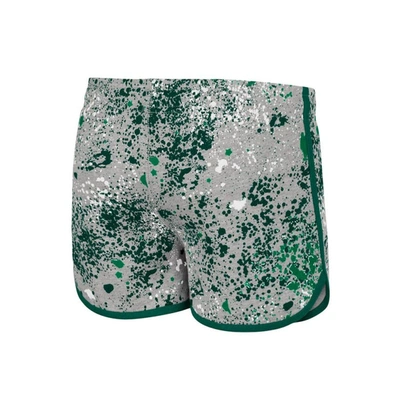 Shop Colosseum Girls Youth  Heather Gray Michigan State Spartans Sweet Pea Shorts