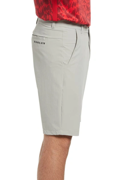 Shop Oakley Take Pro 3.0 Water Resistant Golf Shorts In Stone Grey