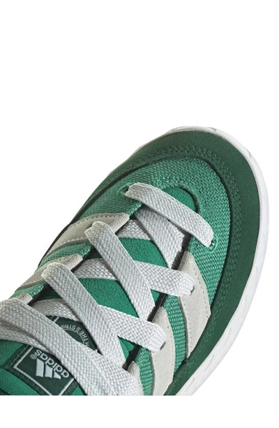 Shop Adidas Originals Adimatic Sneaker In Green/ Crystal White/ Gum