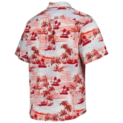 Shop Tommy Bahama Red Atlanta Falcons Sport Tropical Horizons Button-up Shirt