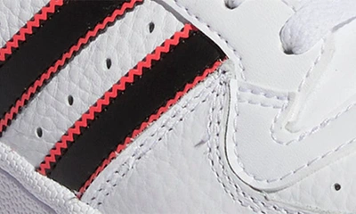 Shop Adidas Originals Top Ten Rb High Top Sneaker In Ftwr White/ Pink Red