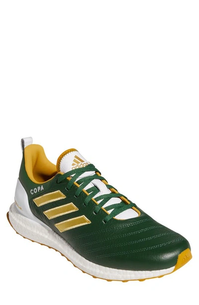Adidas Originals Ultraboost X Copa Sneaker In Dark Green/ Gold Met. |  ModeSens