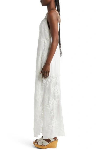 Shop Rag & Bone Larissa Embroidered Slipdress In White