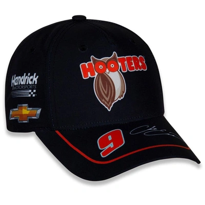 Shop Hendrick Motorsports Team Collection Orange Chase Elliott Uniform Adjustable Hat In Black