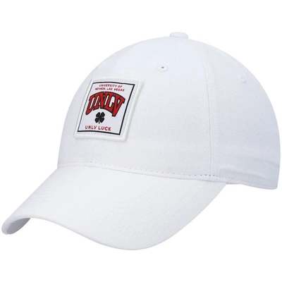 Shop Black Clover White Unlv Rebels Dream Adjustable Hat