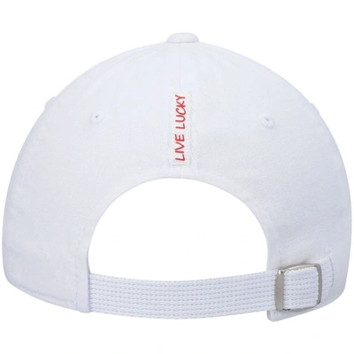 Shop Black Clover White Unlv Rebels Dream Adjustable Hat
