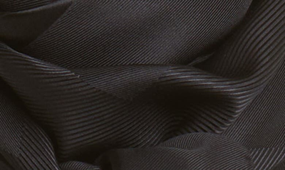 Shop Saint Laurent Concentric Square Silk Scarf In Black