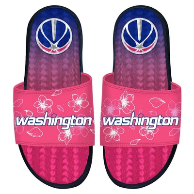 Shop Islide Navy Washington Wizards 2022/23 City Edition Gel Slide Sandals