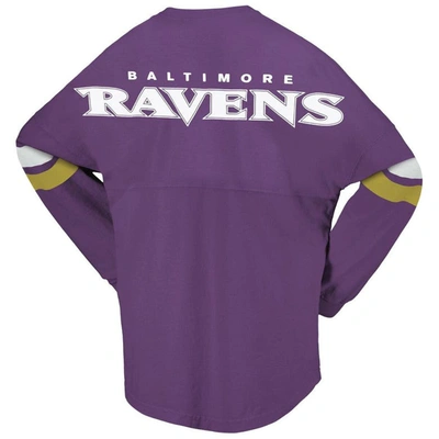 Men's Fanatics Branded White Baltimore Ravens Long Sleeve T-Shirt