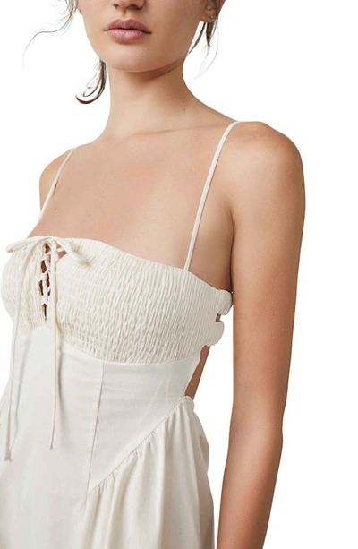 Shop Free People Free-est Fifi Smocked Dress In Ivory