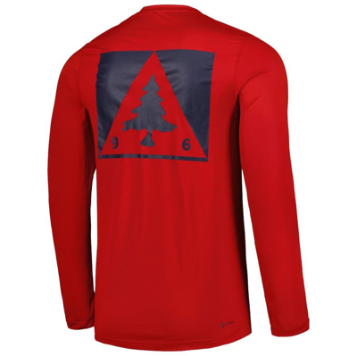 New England Revolution adidas Jersey Hook AEROREADY Long Sleeve T-Shirt -  Red