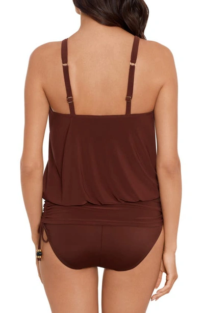 Shop Magicsuit ® Marley Shanice Underwire One-piece Swimsuit In Chestnut
