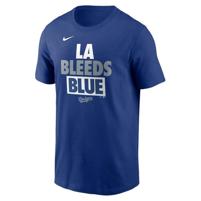 Los Angeles Dodgers Nike La Bleed Blue Shirt