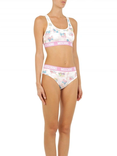 Shop Moschino White Two-piece Sleepwear My Little Pony Women's Bikini