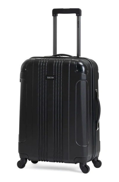 Shop Kenneth Cole Reaction Out Of Bounds 24" Lightweight Hardside 4-wheel Spinner Luggage In Black