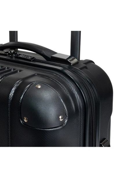 Kenneth Cole Reaction Out Of Bounds 24" Lightweight Hardside 4-wheel Spinner Luggage In Black