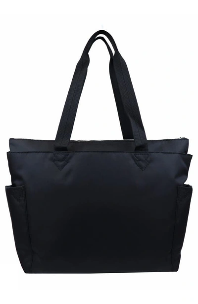 Shop Hedgren Margaret Water Repellent Recycled Polyester Tote In Black