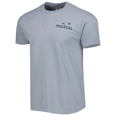 Shop Image One Gray Missouri Tigers Lake Life Comfort Color T-shirt