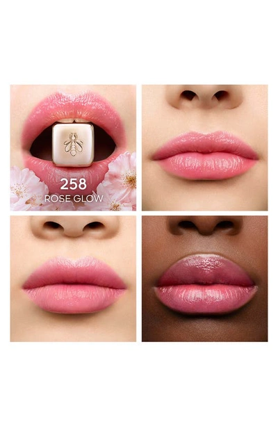 Guerlain Kisskiss Bee Glow Honey Tint Balm Pearly 3.2g 358 Pearly Rose In Rose Glow