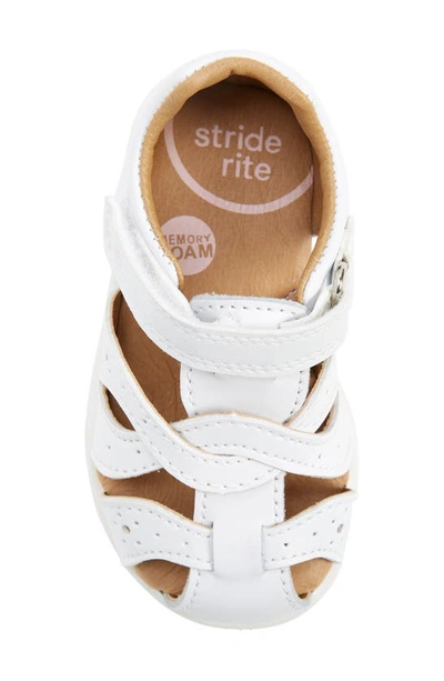 Shop Stride Rite Srtech™ Xena Sandal In White