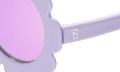 Shop Babiators Kids' Irresistible Iris Polarized Flower Sunglasses In Irresitible Iris