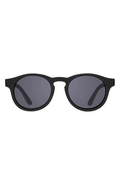 Babiators Baby's, Little Kid's & Kid's Original Keyhole Round Sunglasses In Jet Black