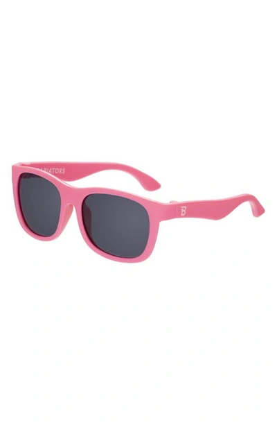 Shop Babiators Kids' Navigator Sunglasses In Think Pink!