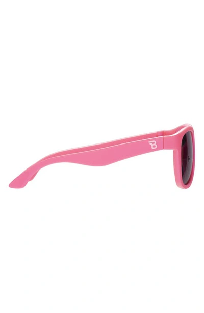 Shop Babiators Kids' Navigator Sunglasses In Think Pink!