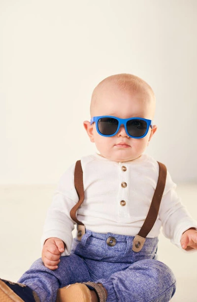 Shop Babiators Kids' Navigator Sunglasses In Good As Blue