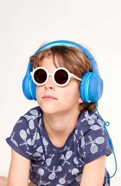 Shop Babiators Kids' Euro Round Sunglasses In Sweet Cream