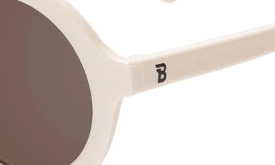 Shop Babiators Kids' Euro Round Sunglasses In Sweet Cream