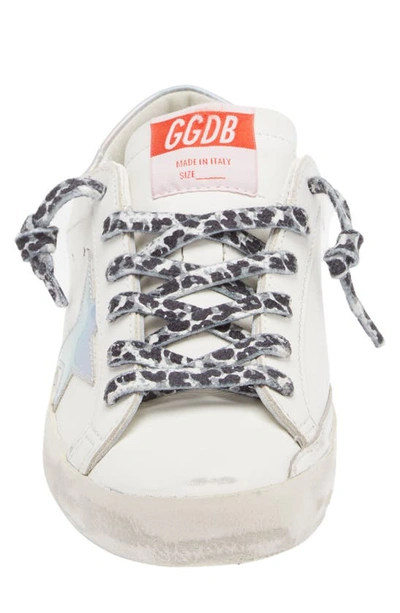 Shop Golden Goose Super-star Sneaker In Optic White/ Silver