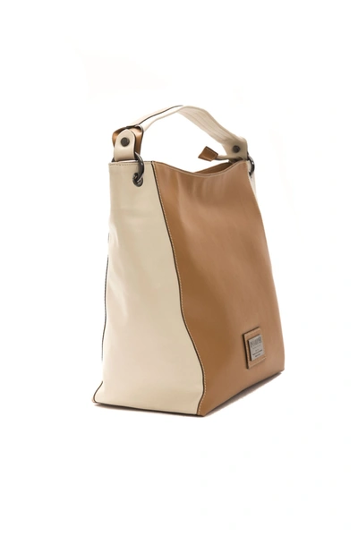 Shop Pompei Donatella Brown Leather Shoulder Women's Bag