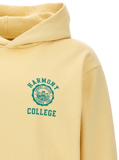 Shop Harmony Sany College Emblem Sweatshirt Yellow