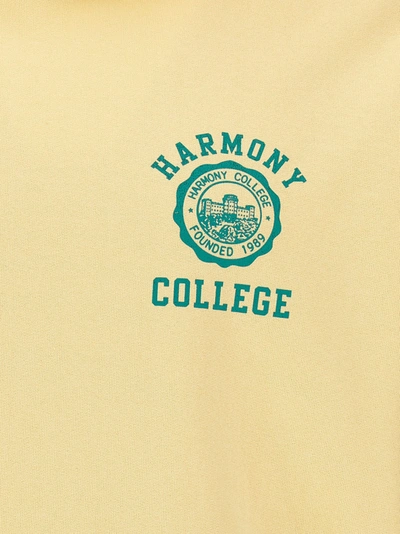 Shop Harmony Sany College Emblem Sweatshirt Yellow