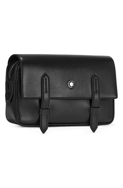 Montblanc Men's Meisterstück Messenger Bag In Black