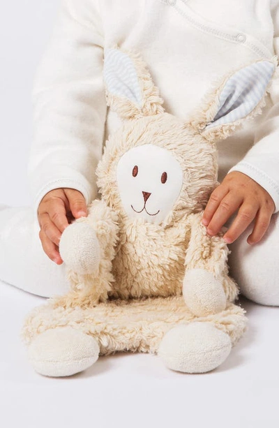 Shop Under The Nile Snuggle Bunny Organic Cotton Stuffed Animal In Natural
