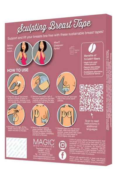 Magic Bodyfashion Sculpting Breast Tape In Caramel
